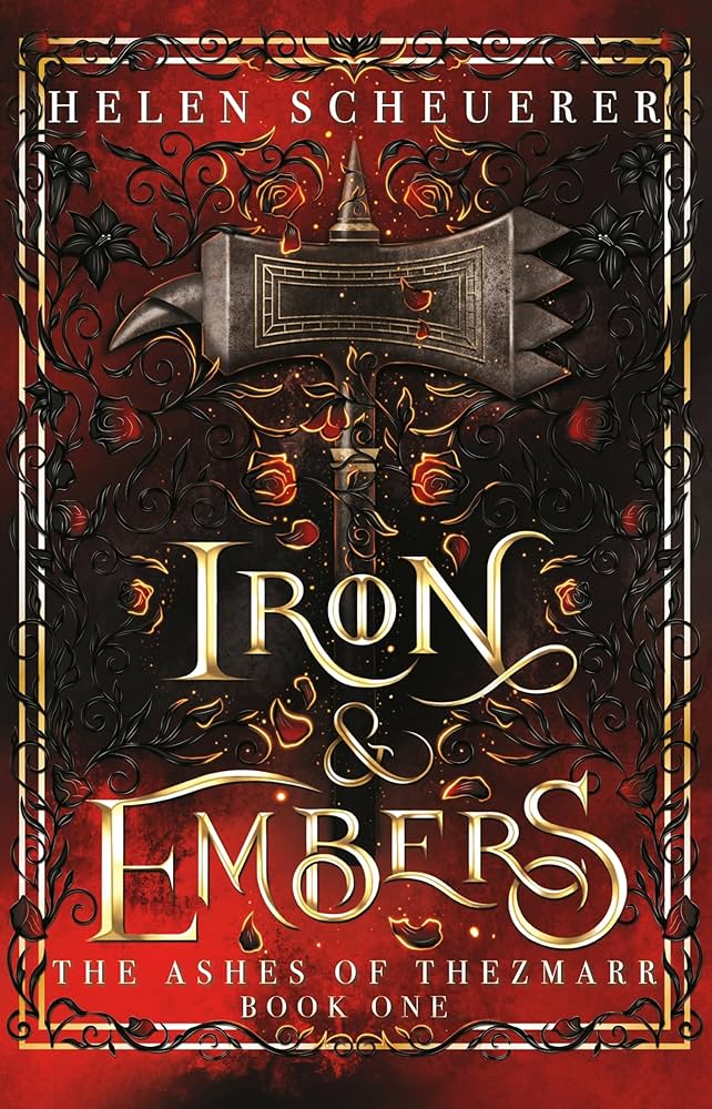 Book Cover for Iron & Embers by Helen Scheuerer