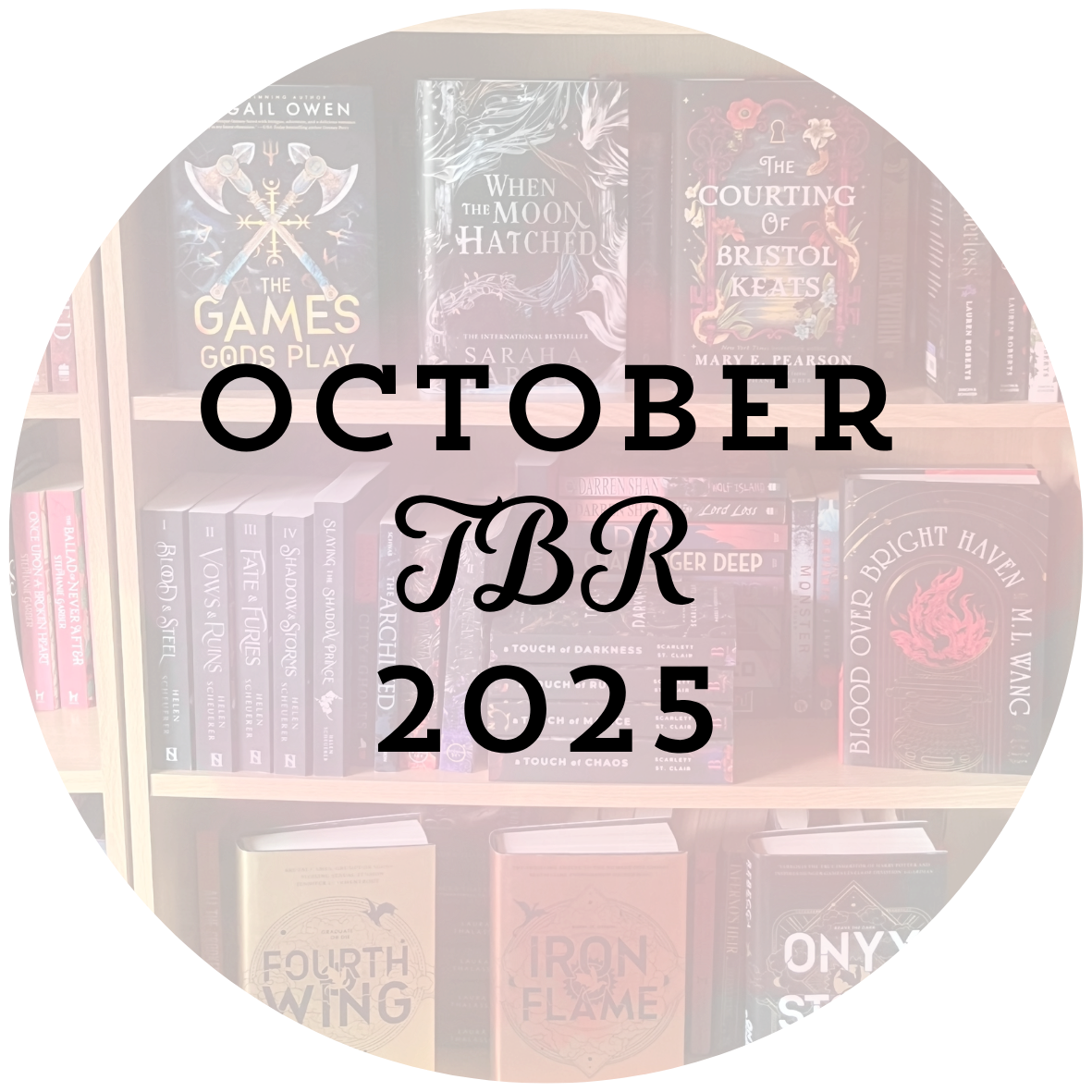 October TBR